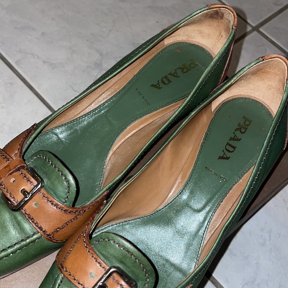 Prada buckle low heels size 8.5 - Picture 7 of 10